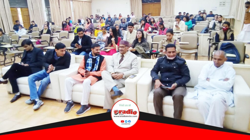 आचार्य वाचास्पति ने संस्कृत विभाग को दिया नया मुकाम: प्रो. लोहनी