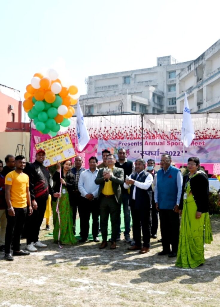 वेंक्टेश्वरा में तीनदिवसीय स्पोटर्स मीट ’’स्पर्धा-2022’’ का शानदार शुभारम्भ