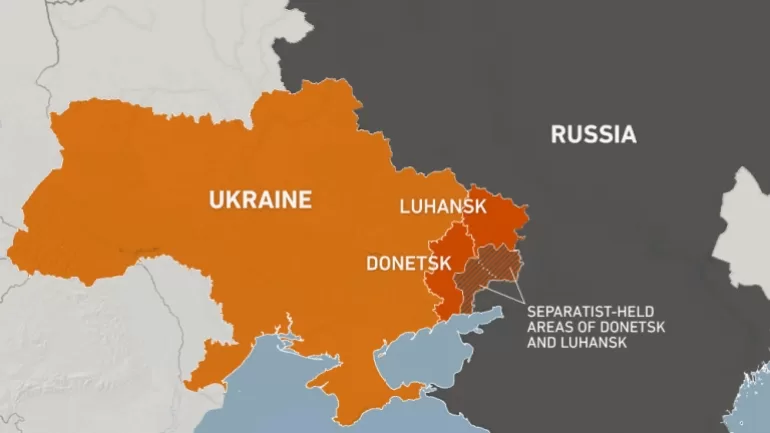 WEB MAP UKRAINE RUSSIA SEPARATIST AREAS REFRESH jpg