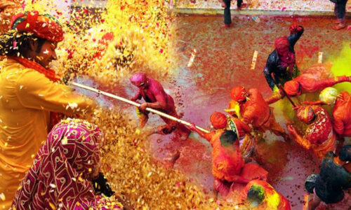 Holi in Mathura Latest