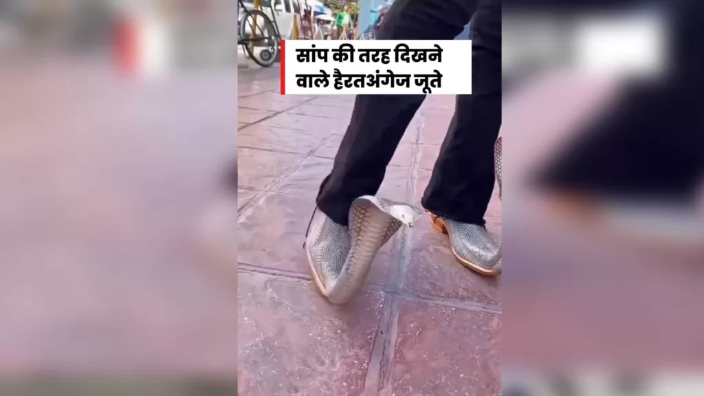Snake Shoe: फैशन के बहाने निशाने पर धर्म | King Cobra Shoe 2023