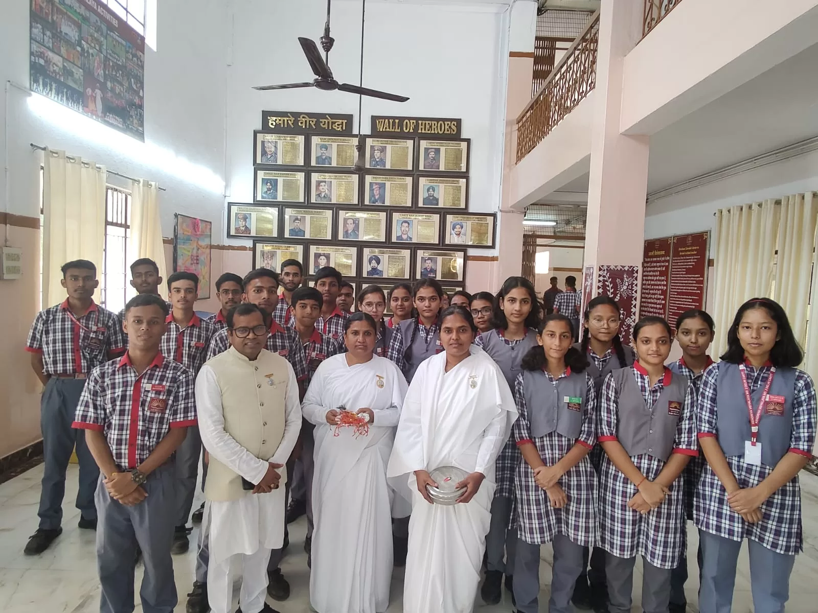Brahma Kumaris Vasant Vihar Center प्रभारी ने मनाया रक्षाबंधन पर्व