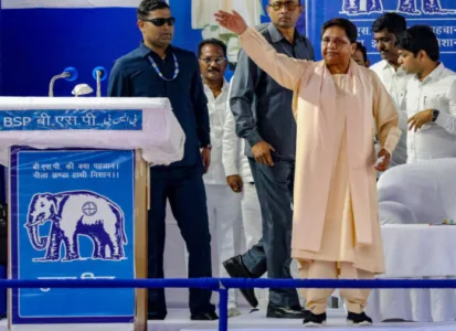 Mayawati's public metting in Nagpur