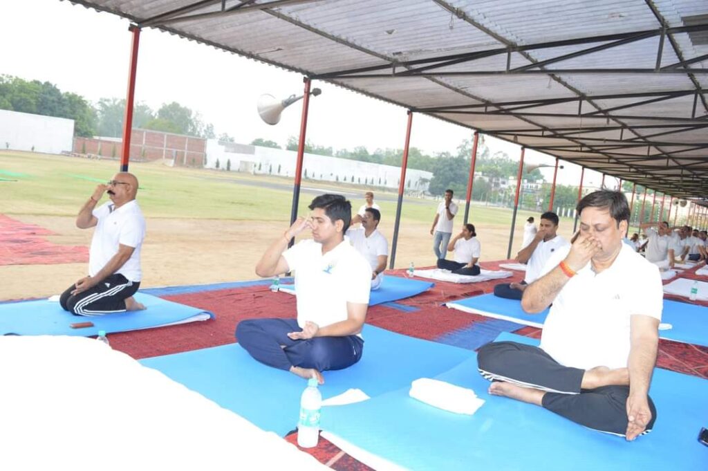 अंतर्राष्ट्रीय योग दिवस पर सुबहसे ही शुरू हो गई गतिविधियों