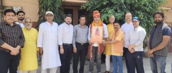 Ranjan Sharma बने कांग्रेस मेरठ शहर अध्यक्ष, ब्राह्मण समाज ने दी बधाई