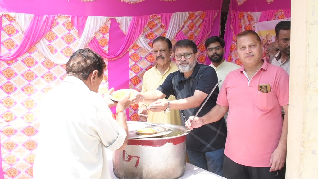मासिक अन्न सेवा बनेगा मिसाल: आलोक सिसोदिया 16 f1