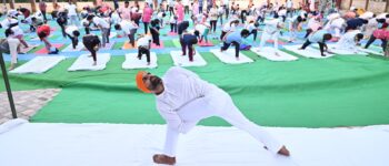 Message given by one earth one yoga