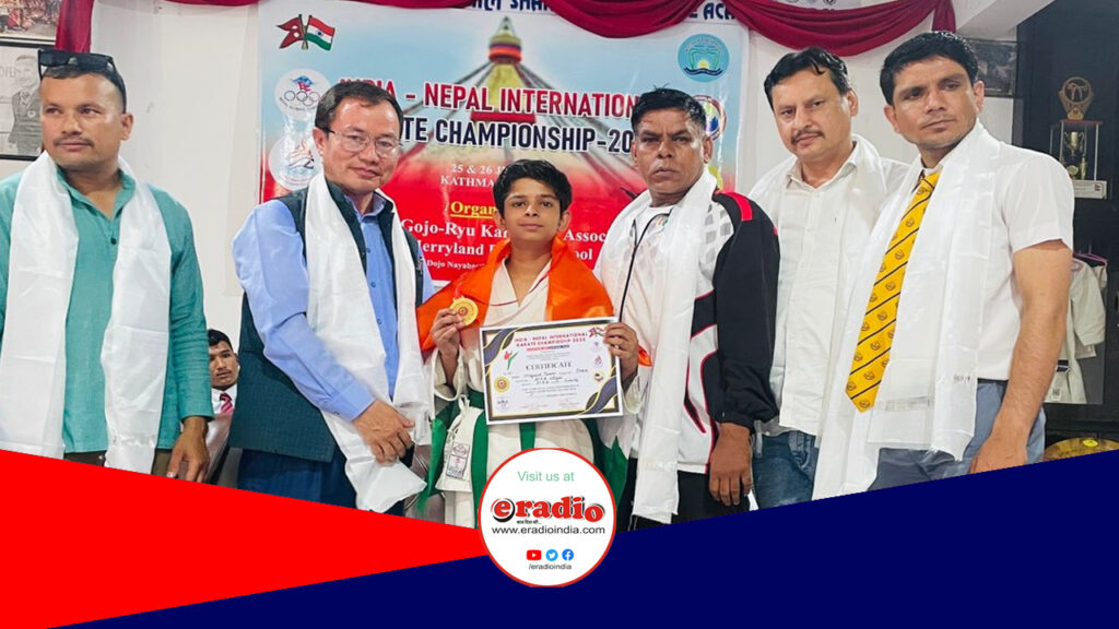 हिर्दयांश तंवर ने जीता गोल्ड, जश्न का माहौल