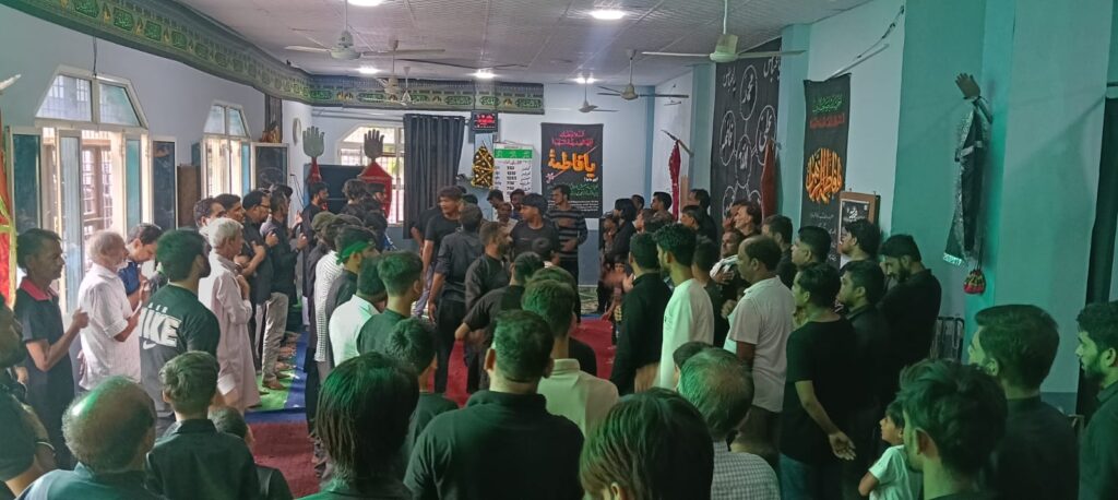 Procession recovered from Imambargah Abu Talib