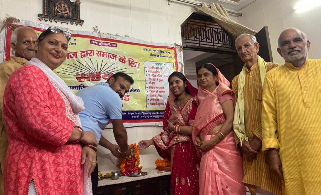 श्रावण पूर्णिमा पर सहयोग सामाजिक संस्था ने किया 65वां सामूहिक सुंदरकाण्ड पाठ