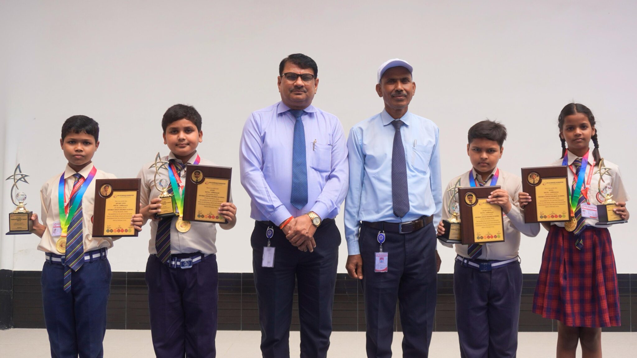 Shivbrat Singh Children Academy के छात्रों ने CPS Olympiad Foundation में चमकाया नाम