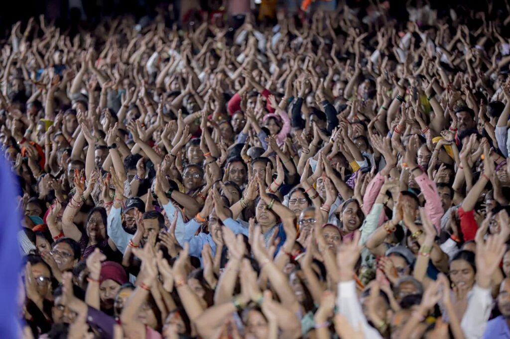 Bijethua Mahotsav Ram Katha में मर्यादा का संदेश गूंजा