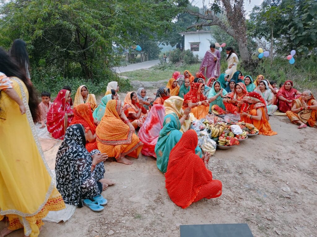 Chhath Mahaparva celebrated with great pomp in Samodhpur 1