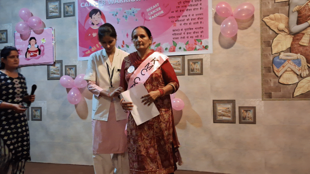 KMC Cancer Hospital Meerut में स्तन कैंसर जागरूकता कार्यक्रम 9