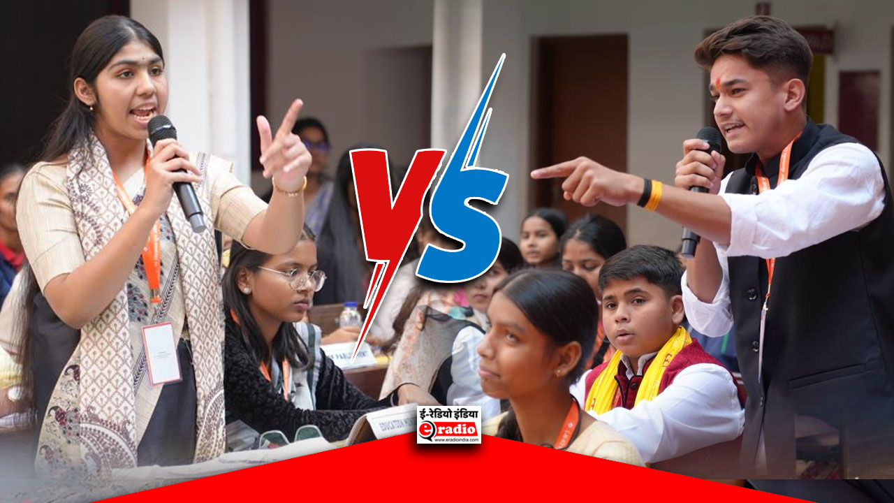 Shivbrat Singh Children Academy Shahganj में यूथ पार्लियामेंट 2025 का भव्य आयोजन