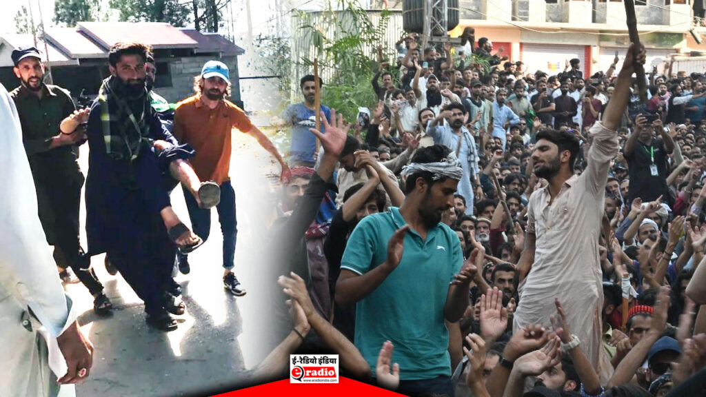 पीओके में युवाओं का तांडव