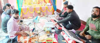 अखंड रामायण पाठ श्रीराम सिंह बघेल के द्वारा संपन्न