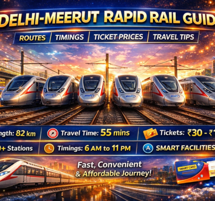 Delhi to Meerut Metro Ticket Price जानें 1 Click पर