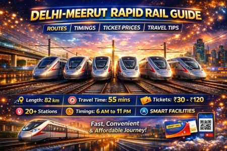 Delhi to Meerut Metro Ticket Price जानें 1 Click पर