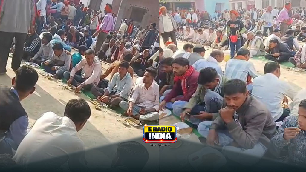 Suithakal News गुप्ता समाज में आज भी जीवित है भात की परंपरा, समोधपुर में हुआ विशाल भंडारा