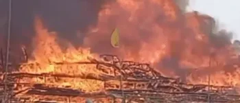 “रामनगरी में हड़कंप: महायज्ञ पंडाल में भीषण आग, बाल-बाल बचे श्रद्धालु” 3 अयोध्या में महायज्ञ पंडाल में भीषण आग, राम मंदिर से 800 मीटर दूर मची अफरा-तफरी