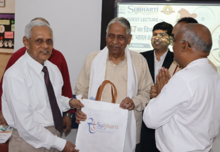 Lectures were organised on the Partition of 1947 and the idea of ​​a united India.