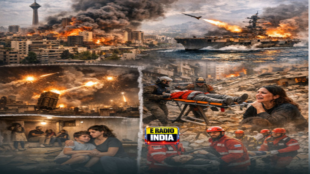 Middle East War News: इजरायल-अमेरिका के हमले के बाद ईरान का पलटवार, 1200 से ज्यादा मौतें