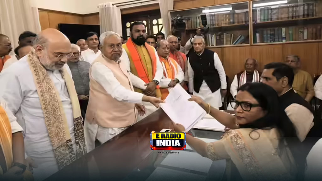 Nitish Kumar ने राज्यसभा के लिए भरा नामांकन, नए मुख्यमंत्री को लेकर अटकलें तेज