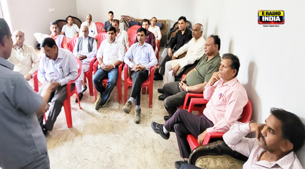 कोरी भुईयार समाज की बैठक में समाज के उत्थान पर चर्चा की