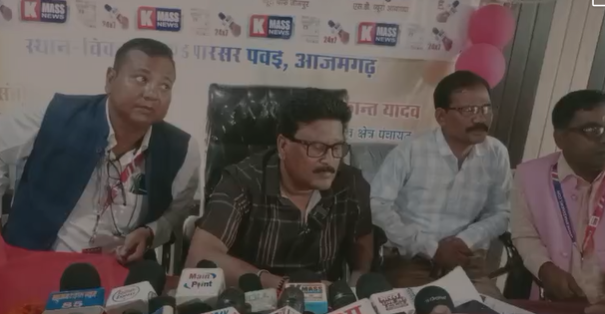 K Mass News के प्रशिक्षण एवं सम्मान समारोह में ई रेडियो इंडिया के संवाददाता सुरेश कुमार कनौजिया हुए सम्मानित
