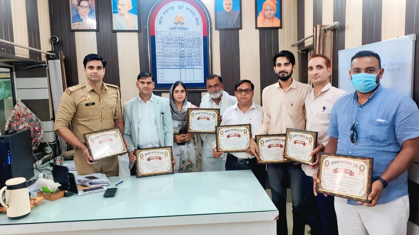 आयशा फाउंडेशन ने पुलिसकर्मी और पत्रकारों को किया सम्मानित 1 WhatsApp Image 2026 09 02 at 6.18.39 PM