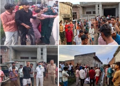 आरोपियों की गिरफ्तारी और डीएम को बुलाने की मांग पर अड़े ग्रामीण 4 WhatsApp Image 2026 09 05 at 8.35.34 PM