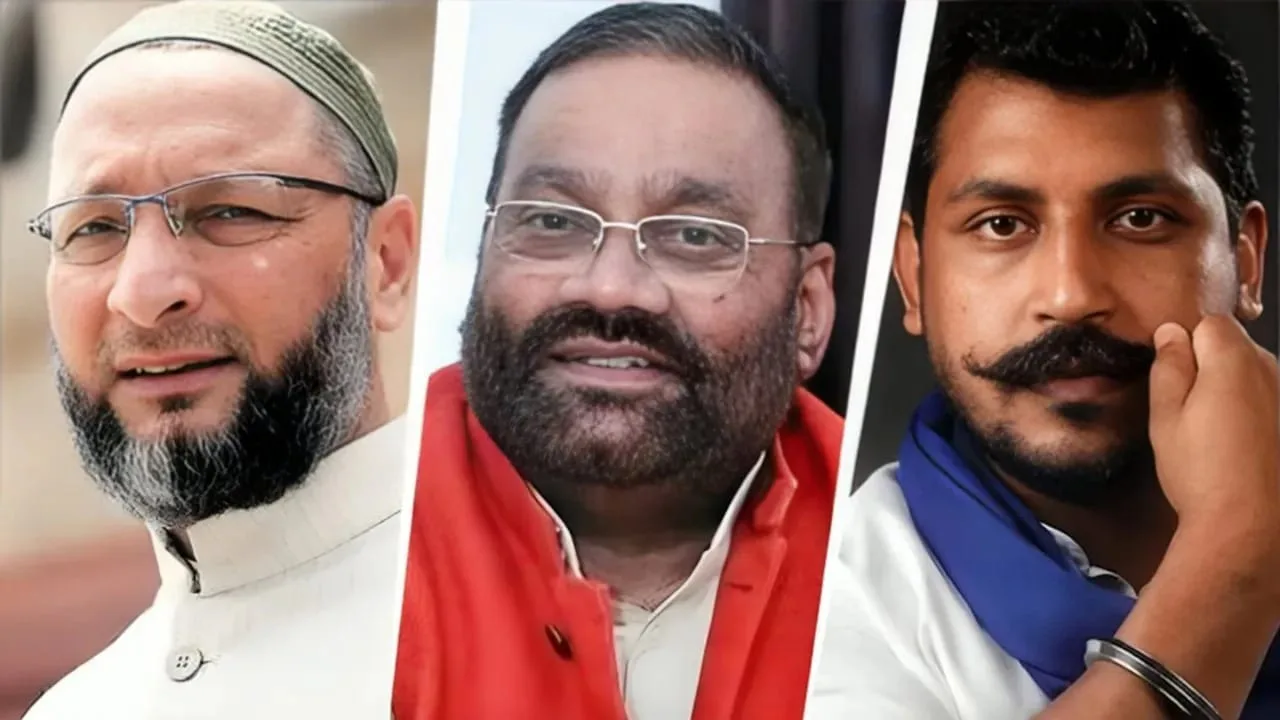 यूपी में तीसरे मोर्चे की सुगबुगाहट, ओवैसी-चंद्रशेखर-मौर्य की चर्चा