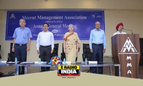 Meerut Mamagement Association की AGM में नई कार्यकारिणी का गठन, उद्योग-शिक्षा सहयोग पर जोर
