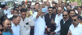 व्यापारी का निर्माण टूटा तो एमडीए पर करेंगे तालाबंदी: आशु शर्मा