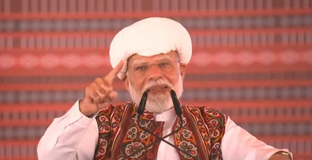 प्रधानमंत्री नरेंद्र मोदी का विपक्ष पर बड़ा हमला