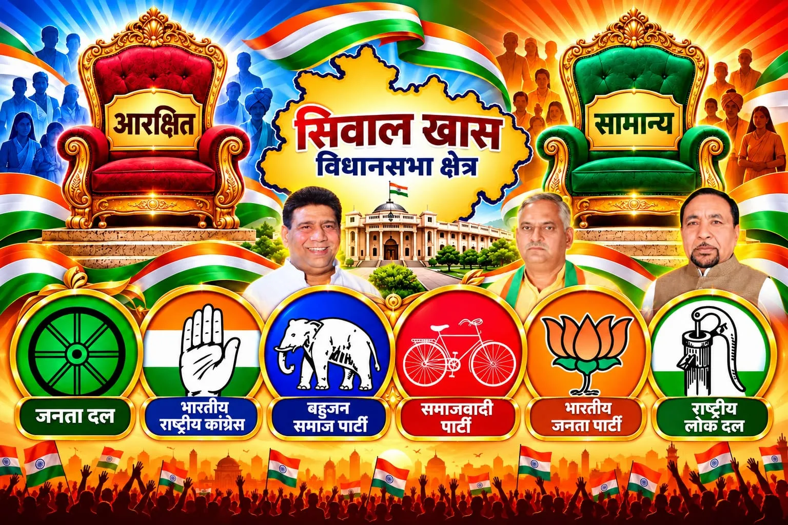 परिसीमन के बाद हर बार जनता ने चुना नया ‘सरताज’
