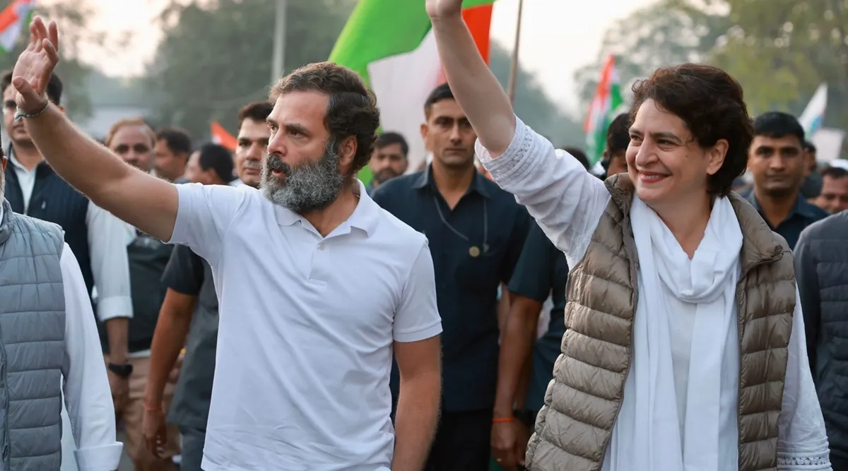 rahul priyanka yatra