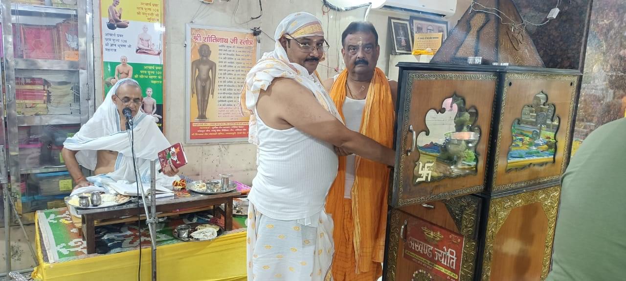 आनंदपुरी जैन मंदिर में 10 लक्षण पर्व का शुभारंभ, प्रथम दिन मनाया गया उत्तम क्षमा का पर्व 4 10 Lakshan festival started in Anandpuri Jain temple