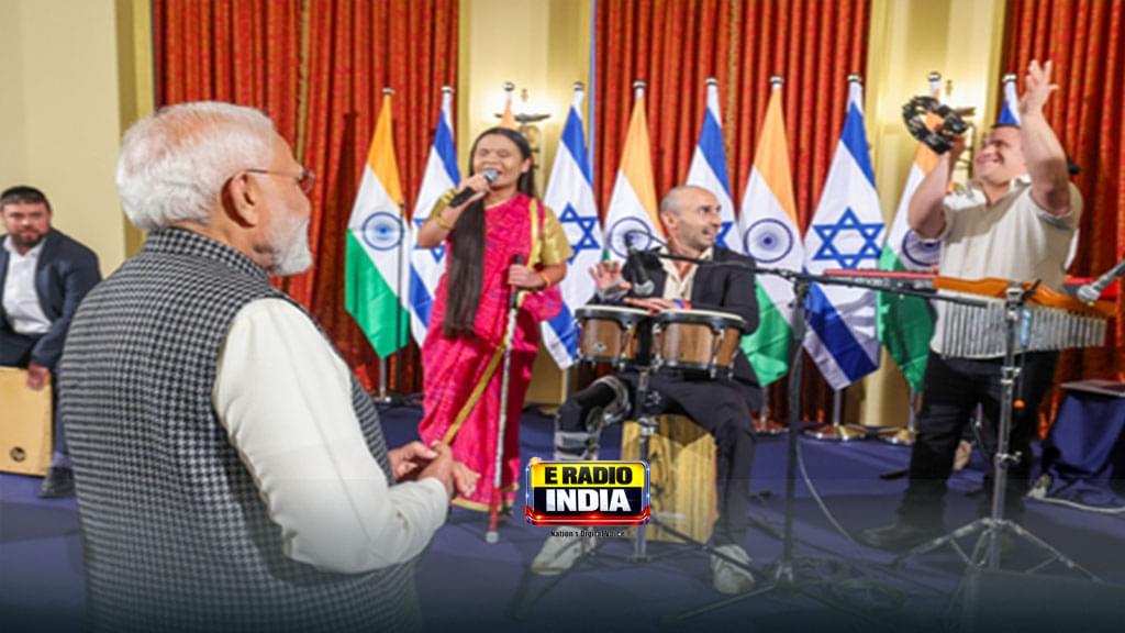 Narendra Modi emotional during Israel visit: Performance by differently-abled people wins hearts, “I Love My India” echoes