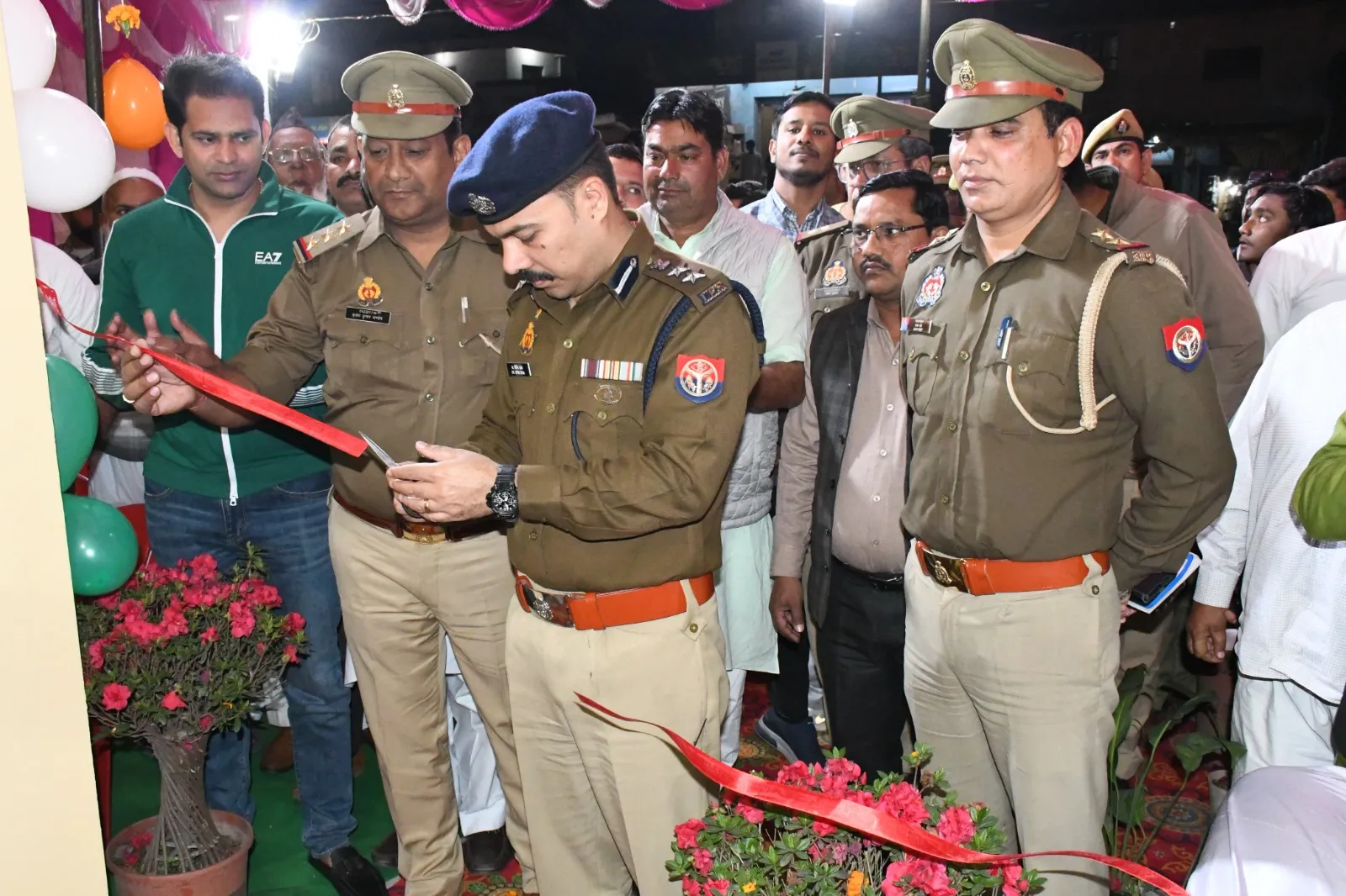 SSP inaugurated the police post in Shahjahanpur