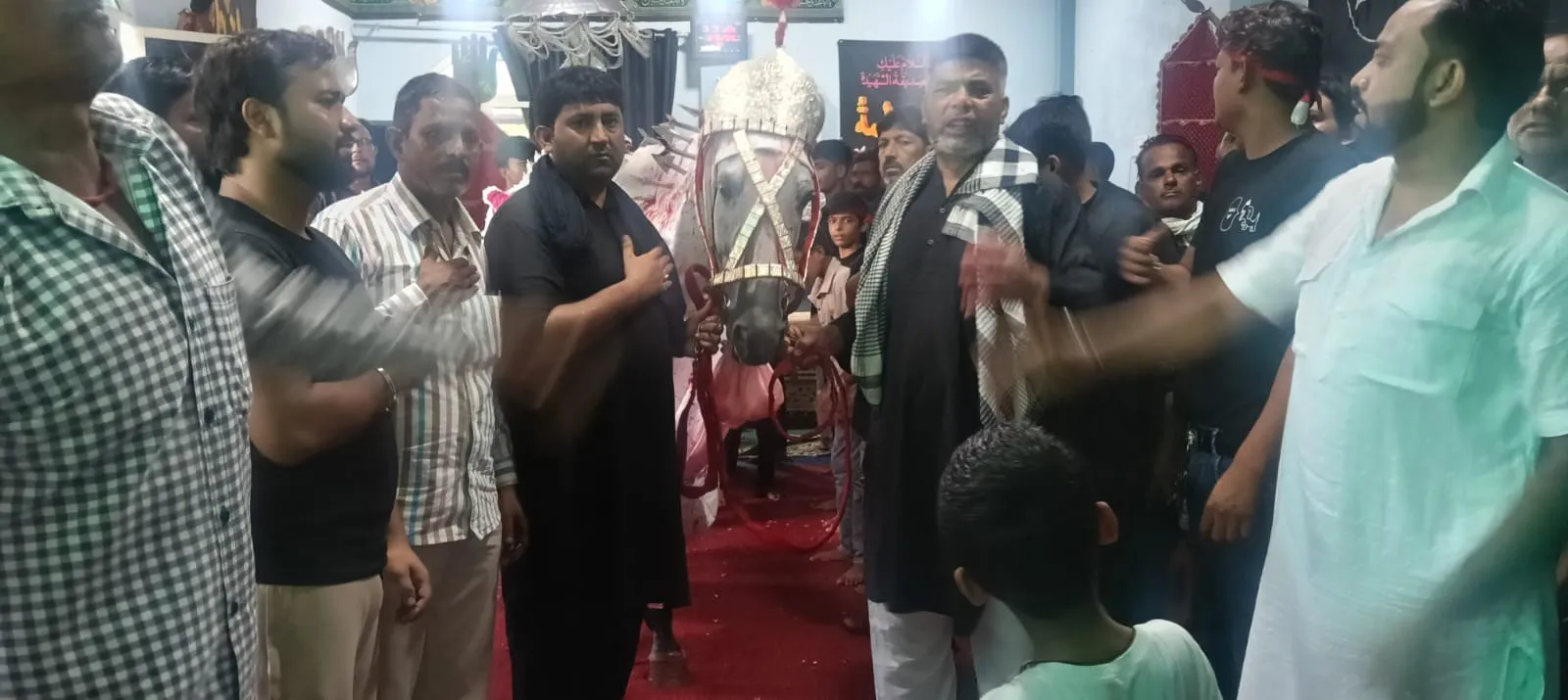 Procession recovered from Imambargah Abu Talib