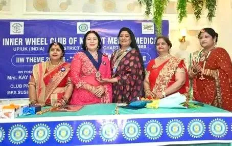 Inner Wheel Club of Meerut Mahak का भव्य अधिष्ठापन समारोह सम्पन्न 1 Inner Wheel Club of Meerut Mahak का भव्य अधिष्ठापन समारोह सम्पन्न