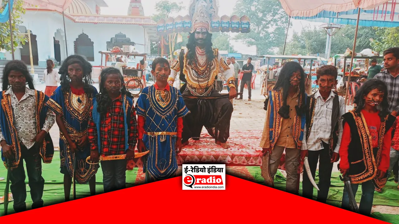 बसौली में विजयदशमी मेले में रावण वध का आयोजन, रामलीला का हुआ समापन