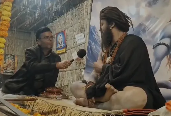 मार्कण्डेय महादेव धाम में दिव्य जलधारा तपस्या