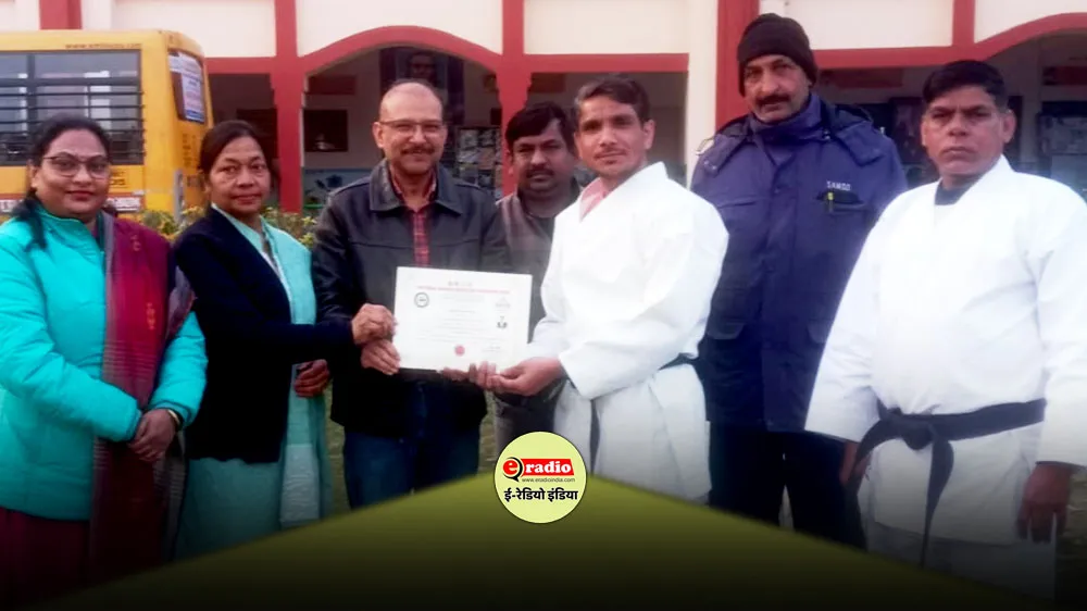 शोतोकान चिकारा कराटे डू एसोसिएशन इंडिया का कलर बेल्ट एग्जाम आयोजित