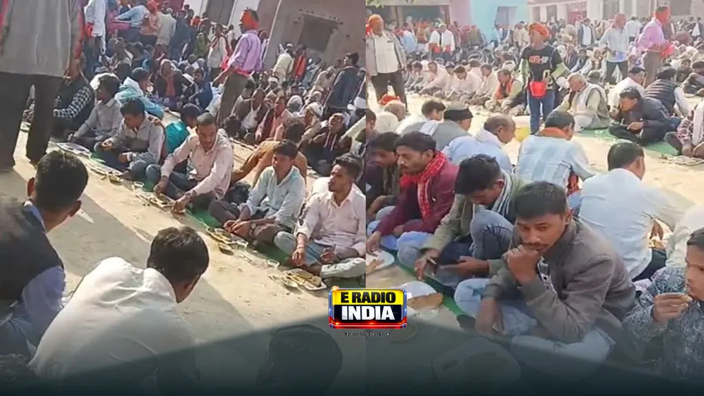 Suithakal News गुप्ता समाज में आज भी जीवित है भात की परंपरा, समोधपुर में हुआ विशाल भंडारा